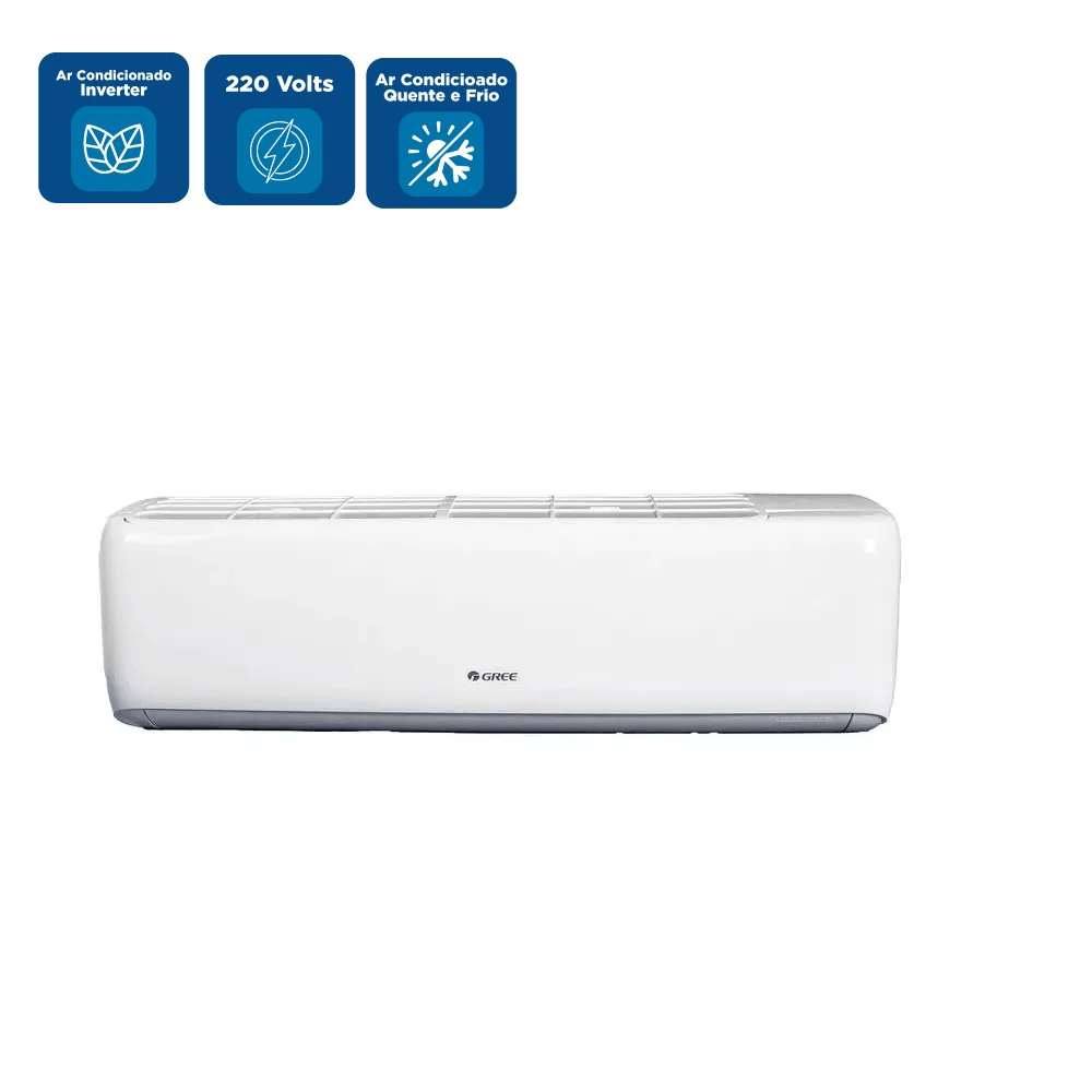 Ar Condicionado Split Hi Wall Inverter Gree G-Top Auto 24000 BTU/h Quente e Frio CB574N10400 – 220 Volts - Imagem 2