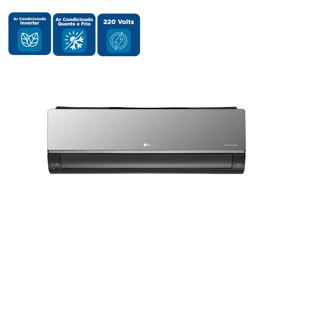 Ar Condicionado Split Inverter 24.000 Btus LG Quente e Frio Artcool S3-W24K2R7A - 220 Volts - Imagem 2