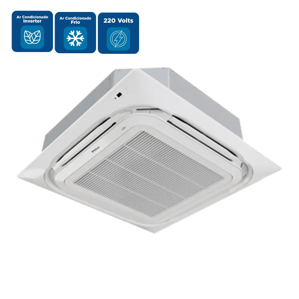 Ar Condicionado Split Cassete Philco Eco Inverter 24000 BTU/h Frio Monofásico PAC24000ICFM16 – 220 Volts - Imagem 2