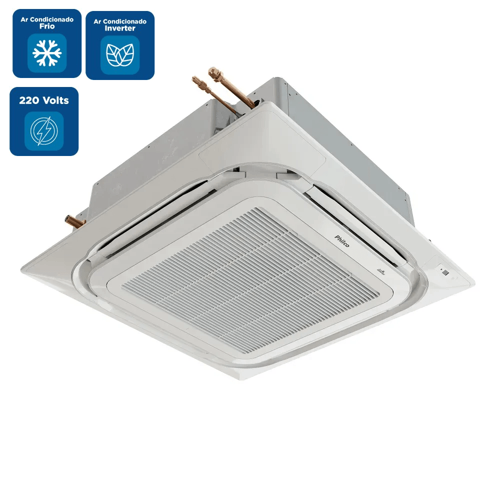 Ar Condicionado Split Cassete Philco Eco Inverter 55000 BTU/h Frio Monofásico PAC60000ICFM16 – 220 Volts - Imagem 2