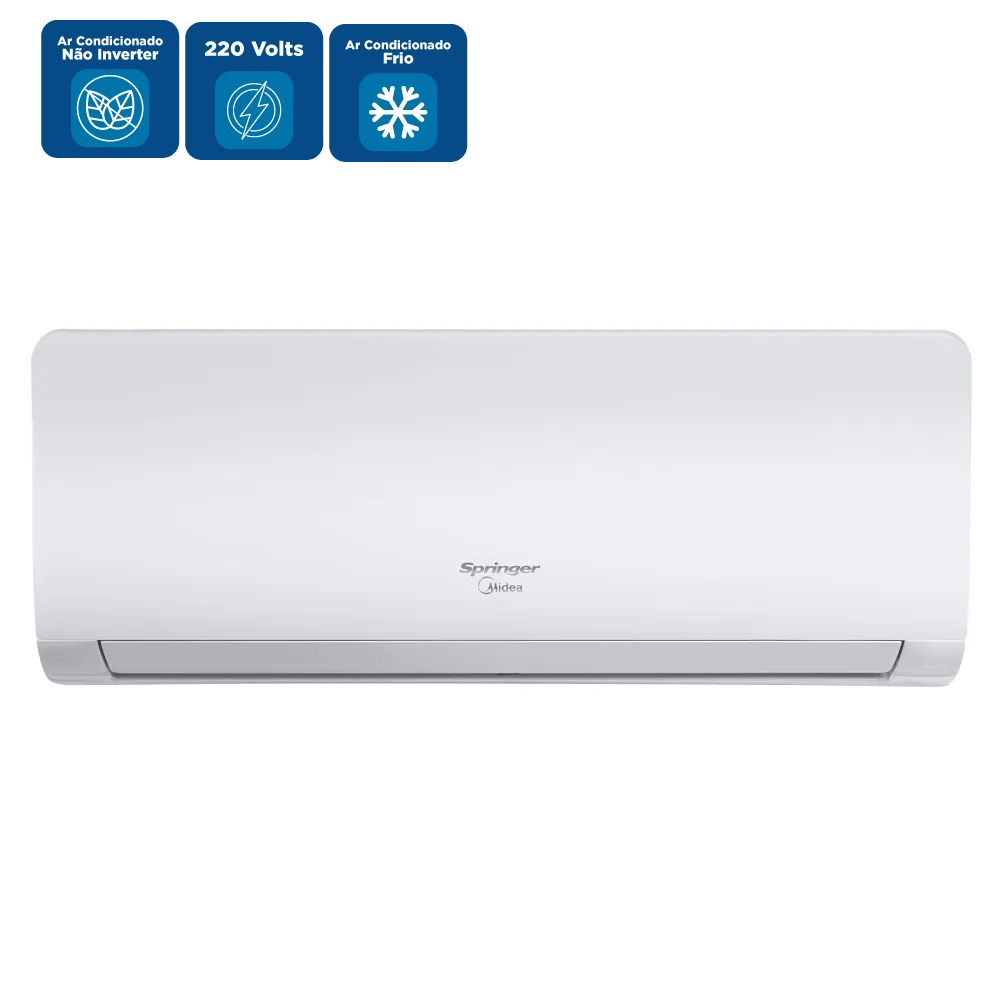 Ar Condicionado Split Hi Wall Springer Midea 30000 BTU/h AirVolution Frio 42AGFCI30S5 - 220 Volts - Imagem 2