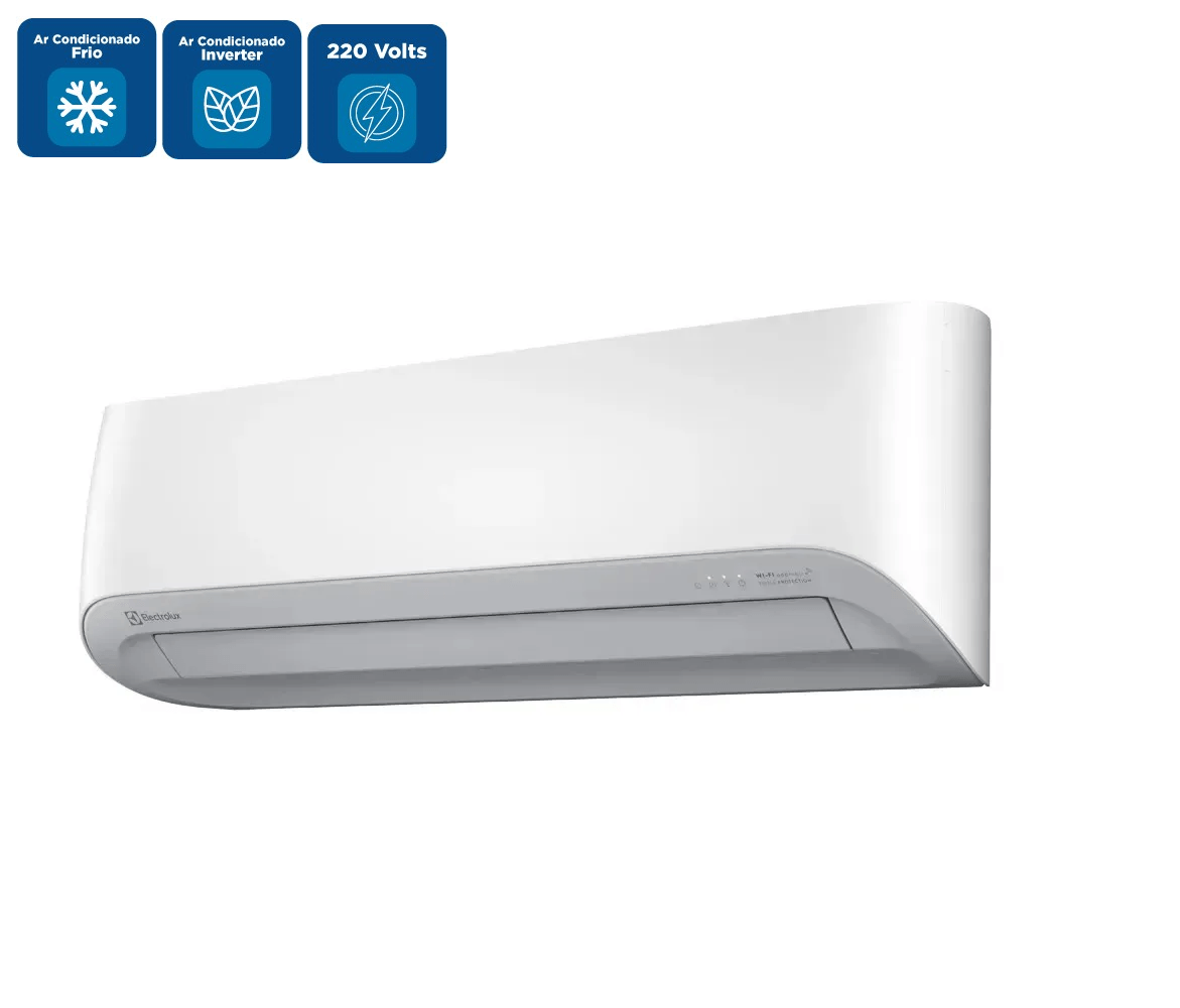 Ar Condicionado Split Hi Wall Inverter Electrolux Color Adapt Wi-fi 12000 BTU/h Frio YI12F – 220 Volts - Imagem 2
