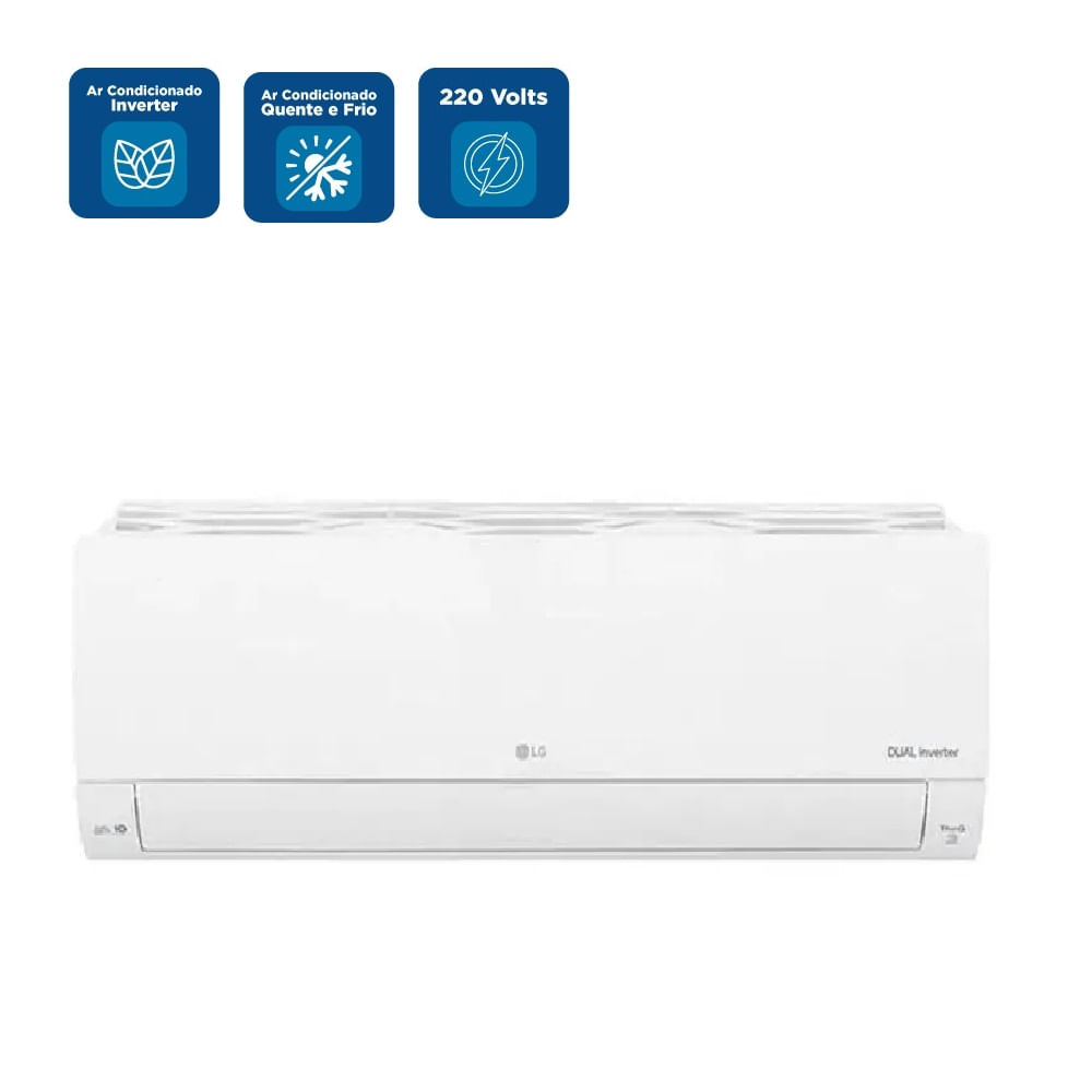 Ar Condicionado Split LG 36.000 Btus Dual Voice Quente e Frio S4-W36R43FB - 220 Volts - Imagem 2