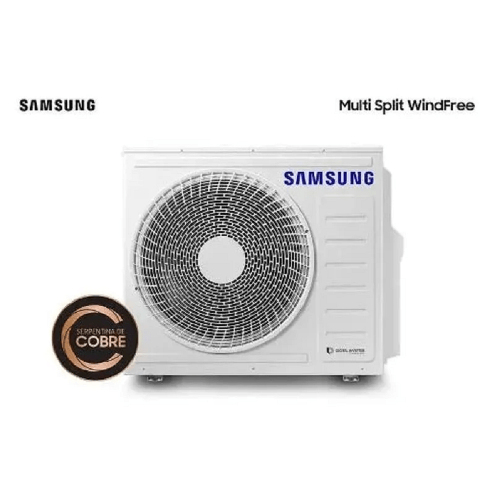 Ar Condicionado Multi Split Samsung Hi Wall Wind Free 3x9000 BTU/h Quente e Frio AJ080AXJ4KH/AZ– 220 Volts - Imagem 5