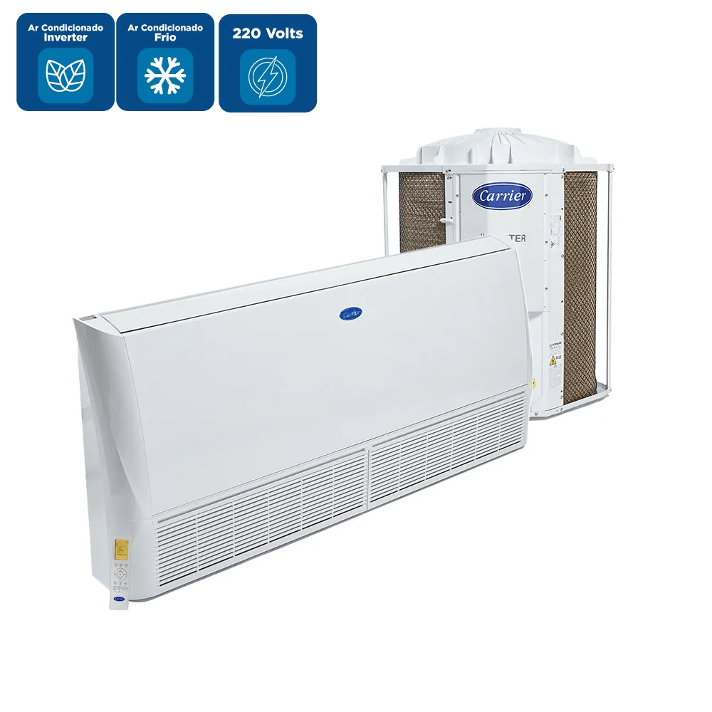 Ar Condicionado Split Teto Inverter Carrier Connect Xpower 31000 BTU/h Frio Monofásico 42ZQVD30C5 – 220 Volts - Imagem 2