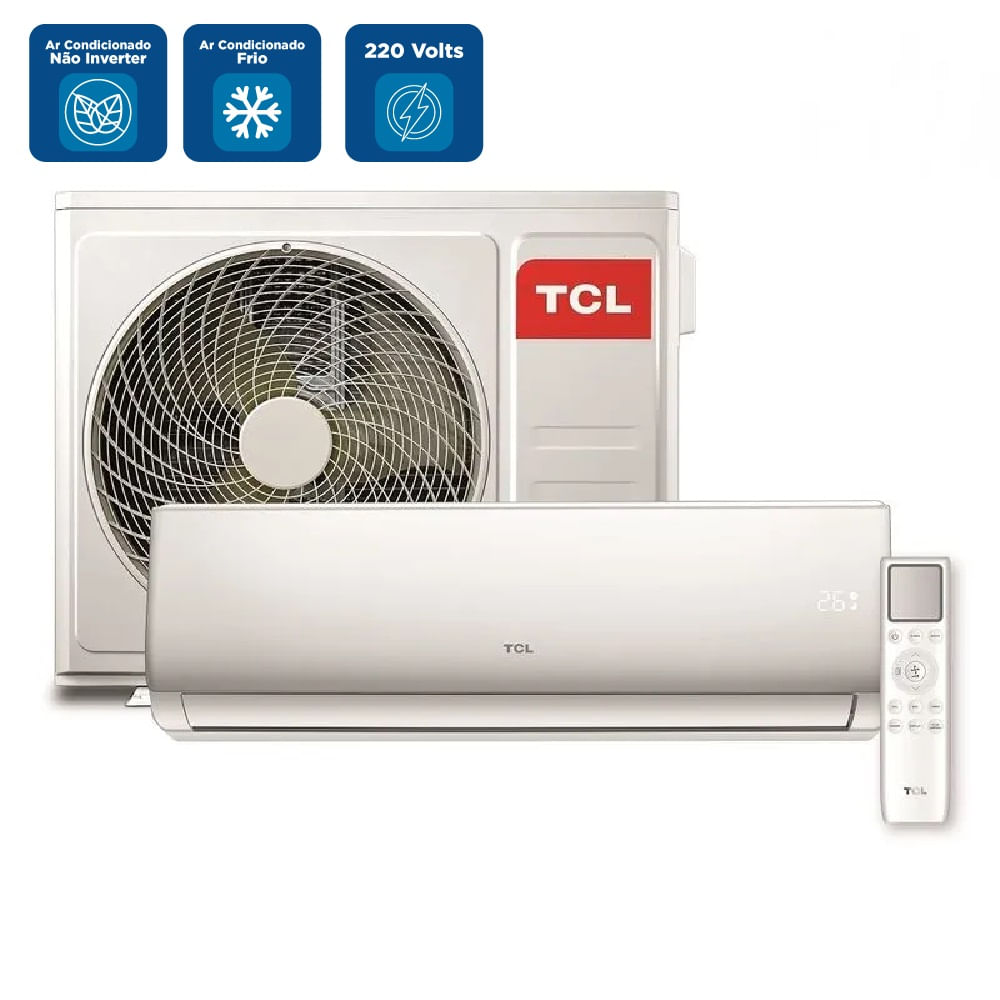 Ar Condicionado Split Hi Wall TCL 9000 BTU/h Frio TAC-09CSA1 – 220 Volts - Imagem 5