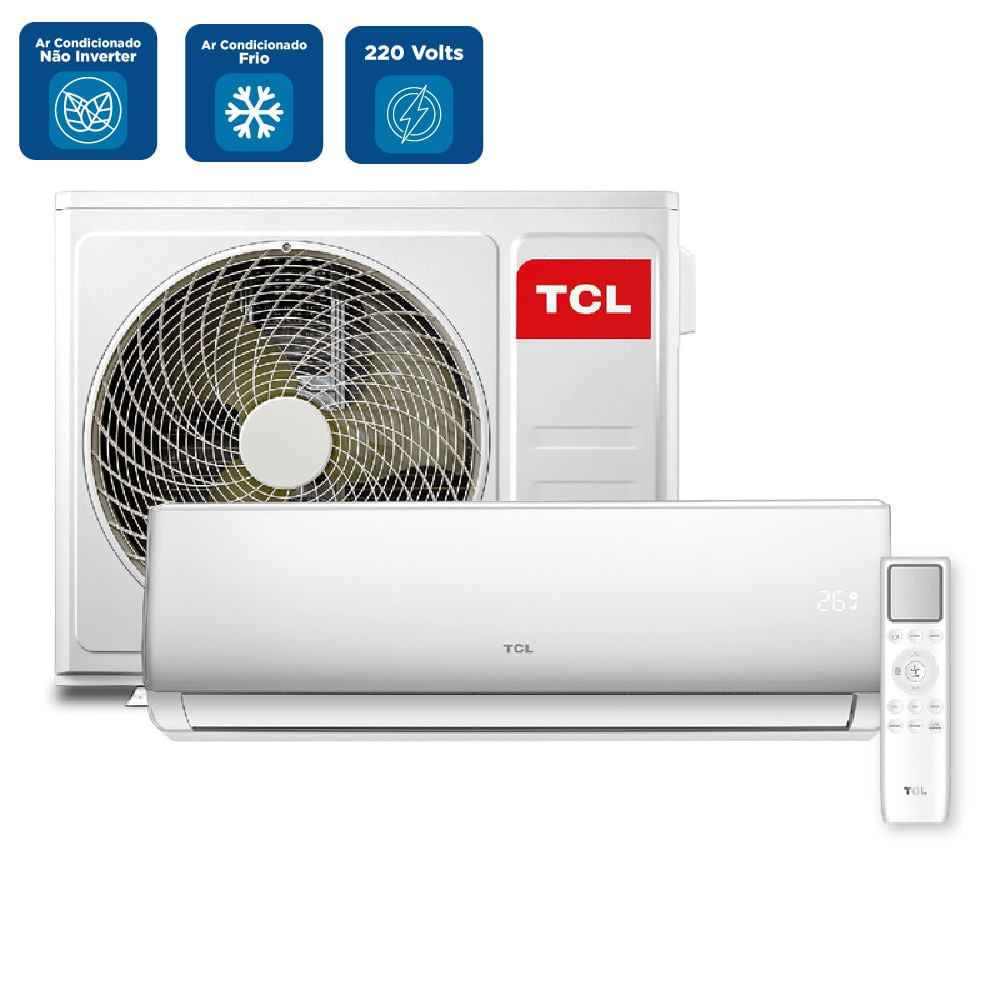 Ar Condicionado Split Hi Wall TCL 18000 BTU/h Frio TAC-18CSA1 – 220 Volts - Imagem 3