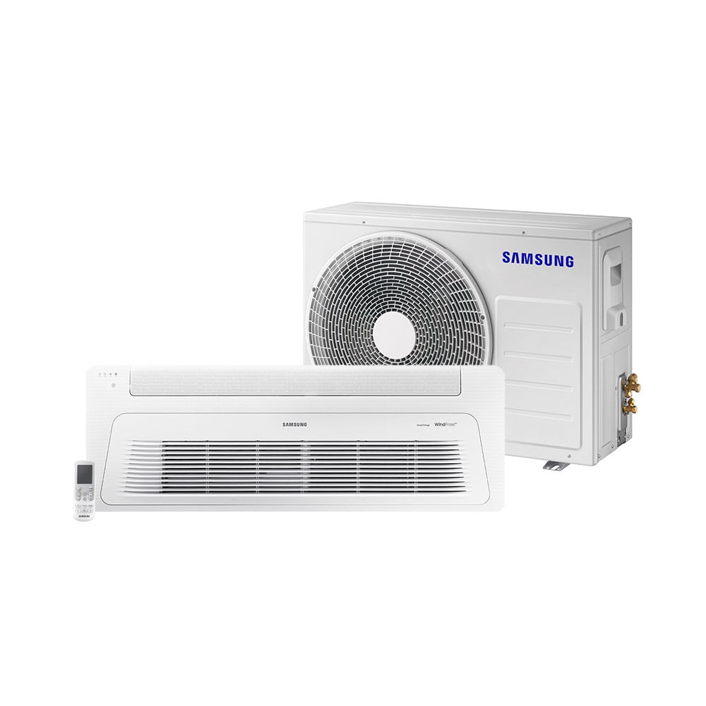 Ar Condicionado Cassete Samsung Wind Free Inverter 24000 BTU/h Quente e Frio Monofásico AC024DN1DKG/AZ – 220 Volts