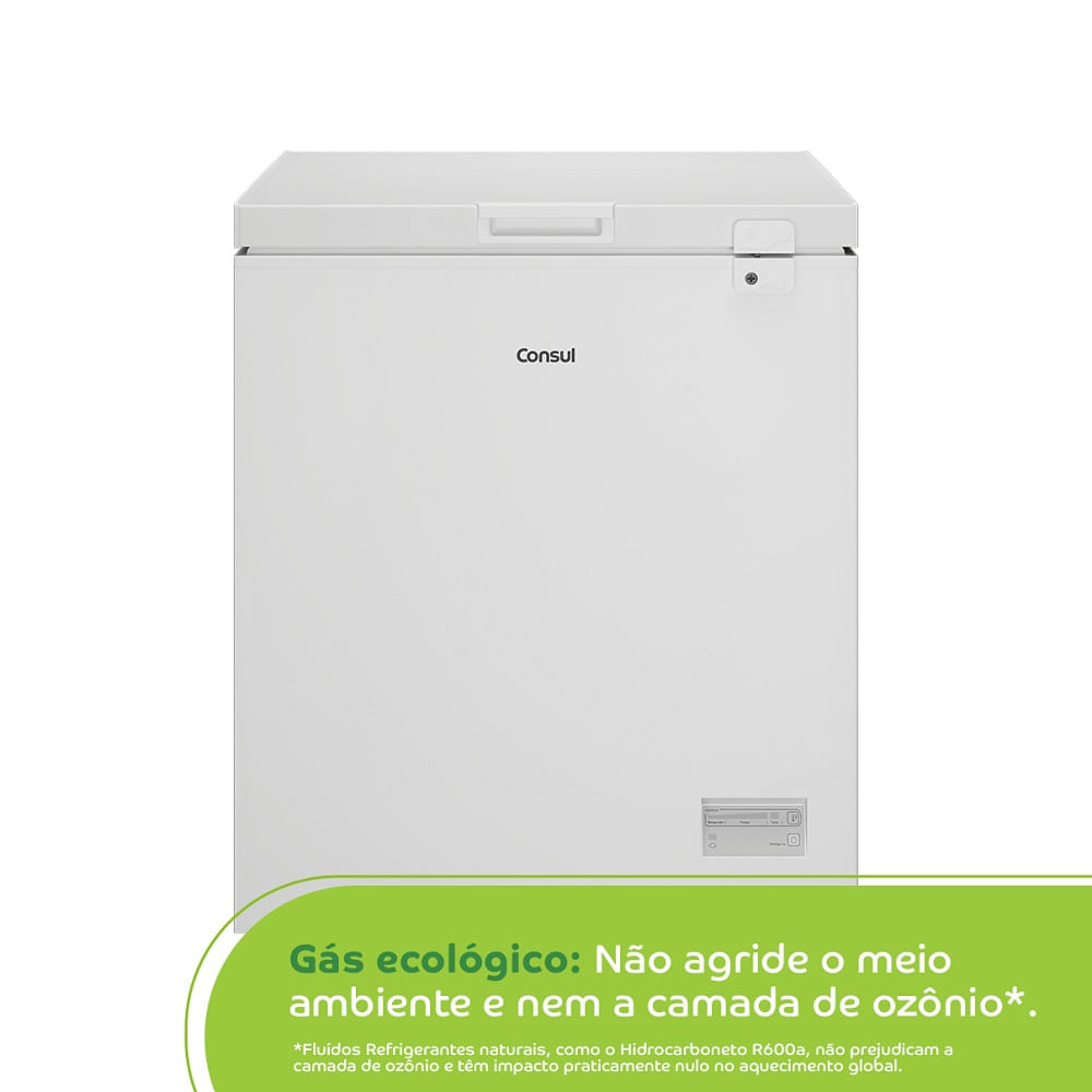 Freezer Horizontal Consul 142 Litros Branco CHA14AB – 127 Volts
