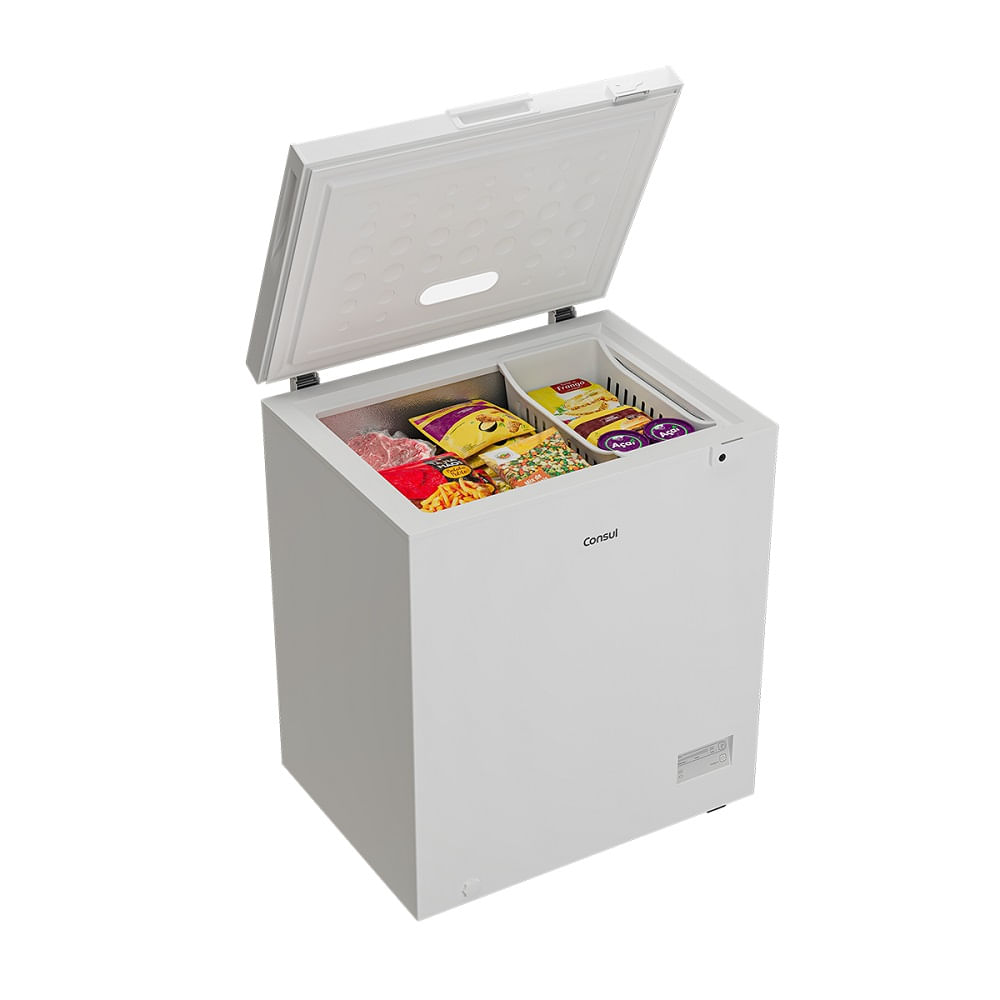 Freezer Horizontal Consul 142 Litros Branco CHA14AB – 127 Volts - Imagem 4