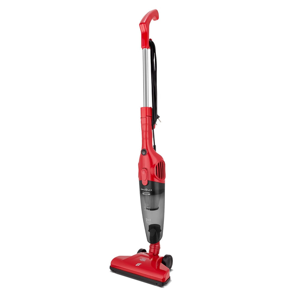 Aspirador de Pó Britânia com Filtro 2 em 1 Vertical Vermelho BAS1290V – 127 Volts - Imagem 3