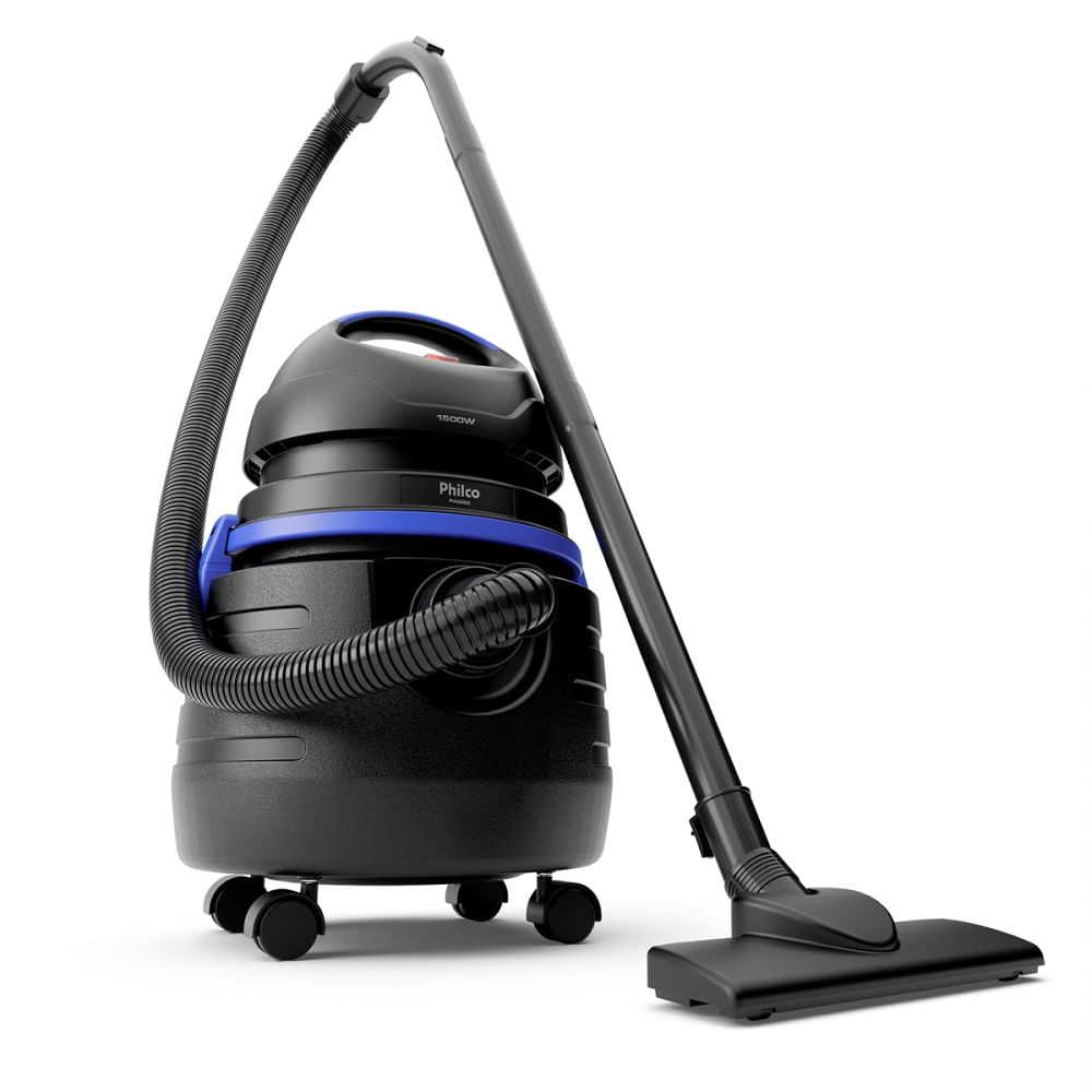 Aspirador de Água e Pó Philco 20 Litros Preto e Azul PAS80 – 127 Volts - Imagem 6