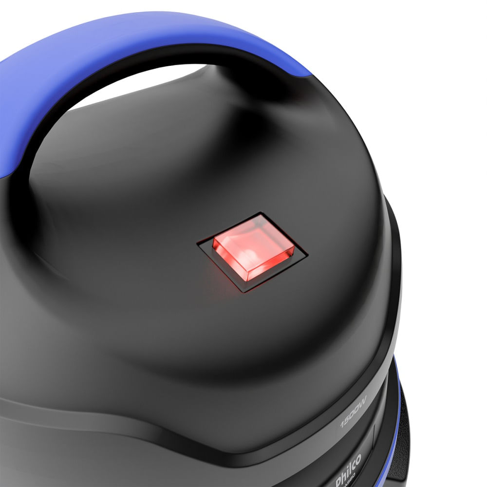 Aspirador de Água e Pó Philco 20 Litros Preto e Azul PAS80 – 127 Volts - Imagem 9