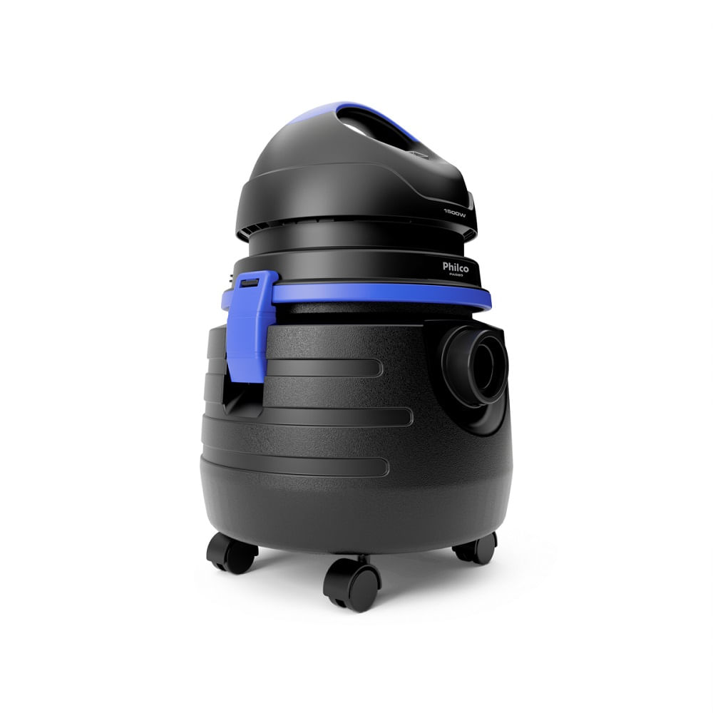 Aspirador de Água e Pó Philco 20 Litros Preto e Azul PAS80 – 220 Volts - Imagem 5