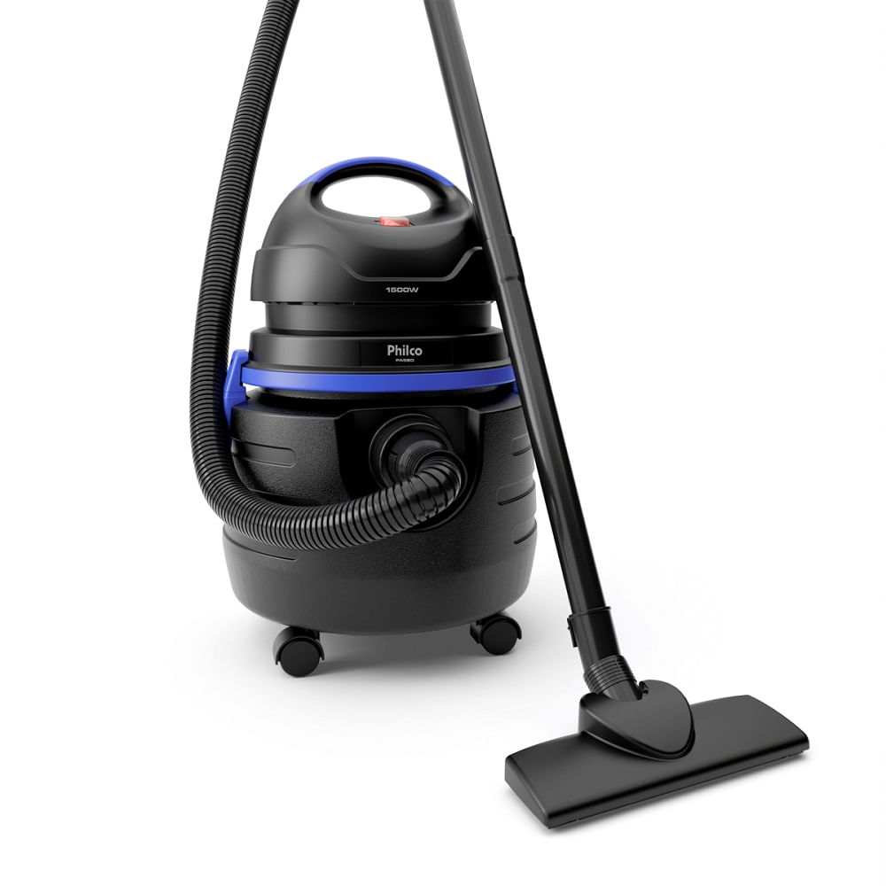 Aspirador de Água e Pó Philco 20 Litros Preto e Azul PAS80 – 220 Volts - Imagem 8
