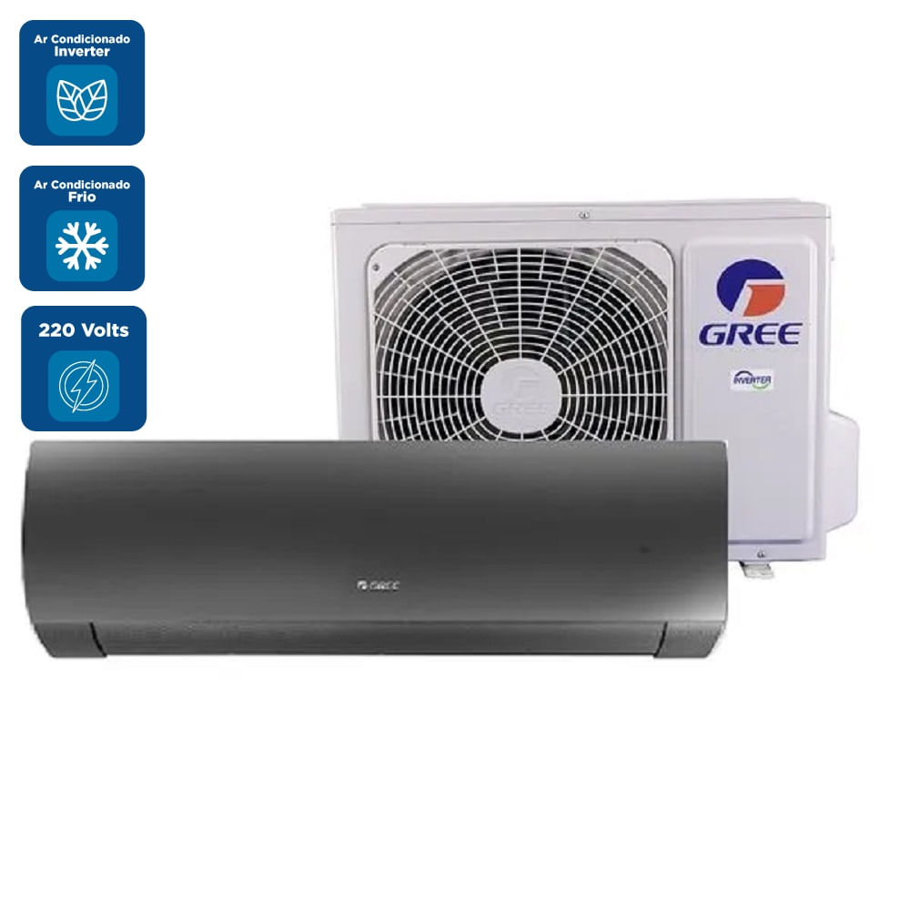 Ar Condicionado Split Hi Wall Inverter Gree G-Diamond 12000 BTU/h Frio CB497W24000 – 220 Volts - Imagem 2
