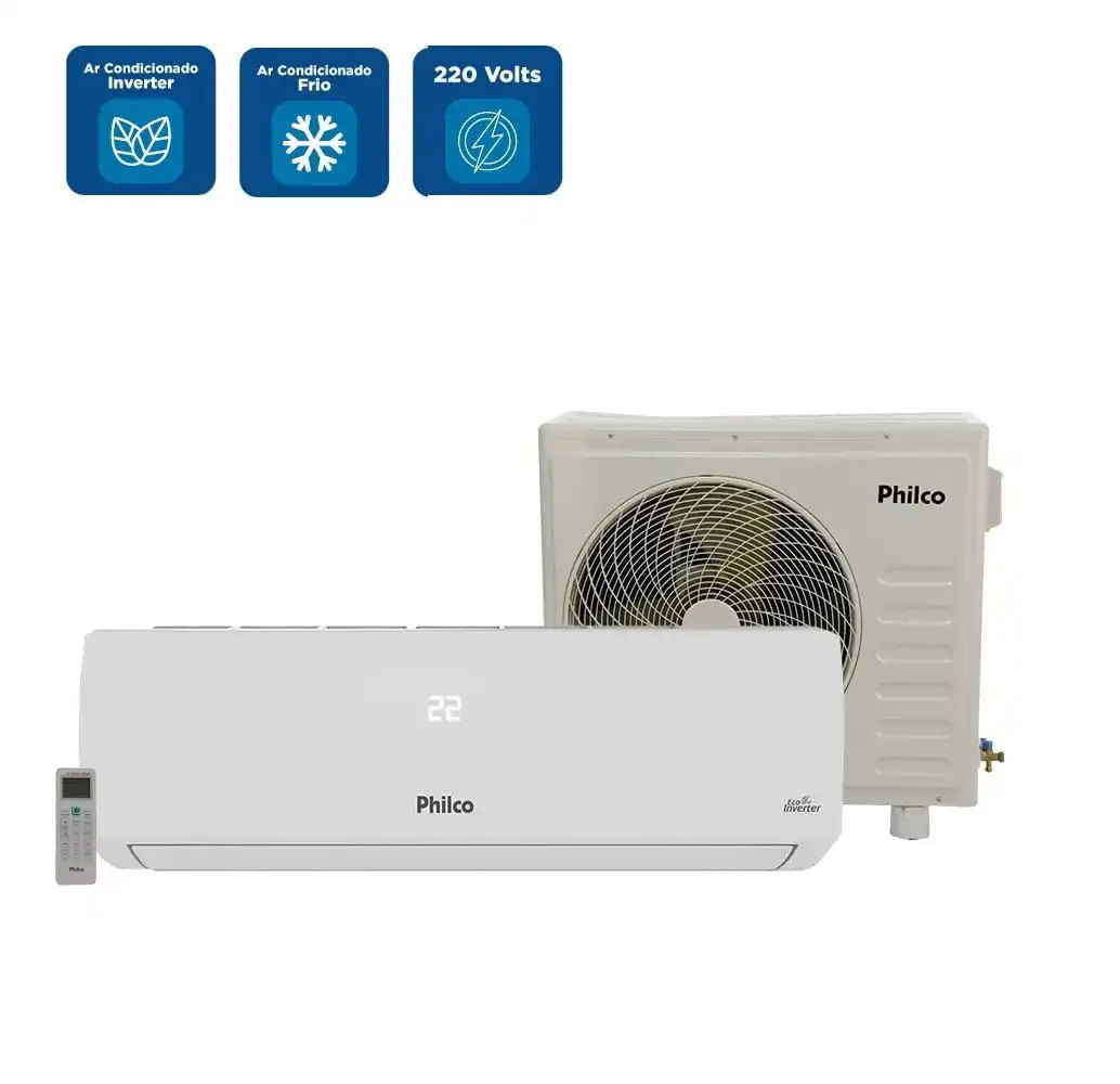 Ar Condicionado Split Hi Wall Inverter Philco 30000 BTU/h Frio PAC30000IFM8 – 220 Volts - Imagem 2