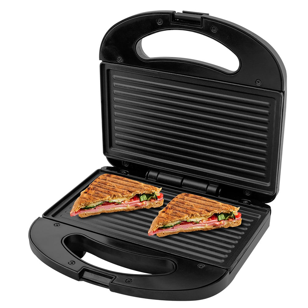 Sanduicheira e Grill Fama Antiaderente Preta FGR01 – 127 Volts - Imagem 4