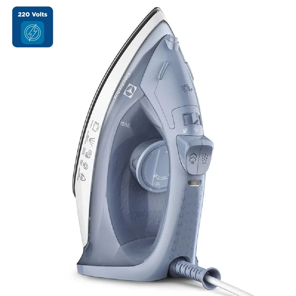 Ferro a Vapor Electrolux Efficient Azul ESI10 – 220 Volts - Imagem 2