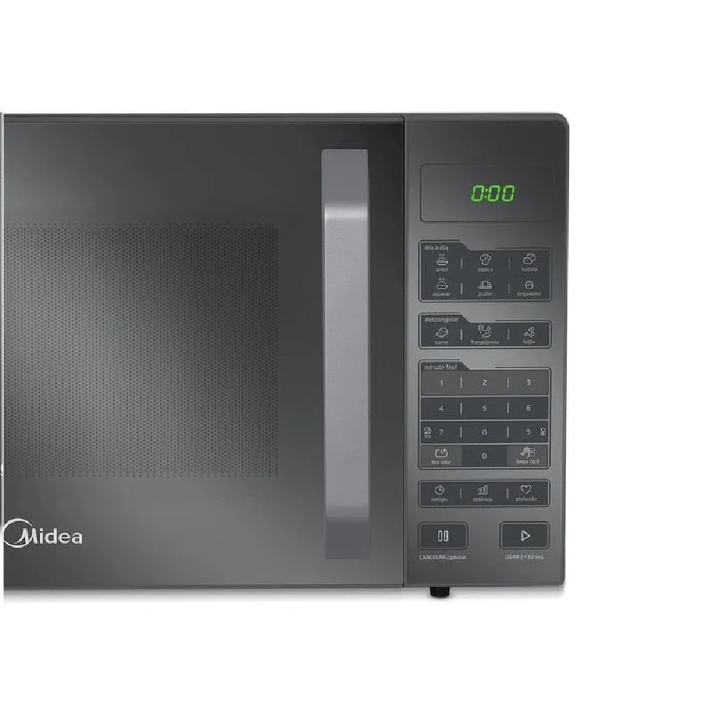 Micro-ondas Midea 27 Litros Prata Espelhado MXSA27S1 – 127 Volts - Imagem 6