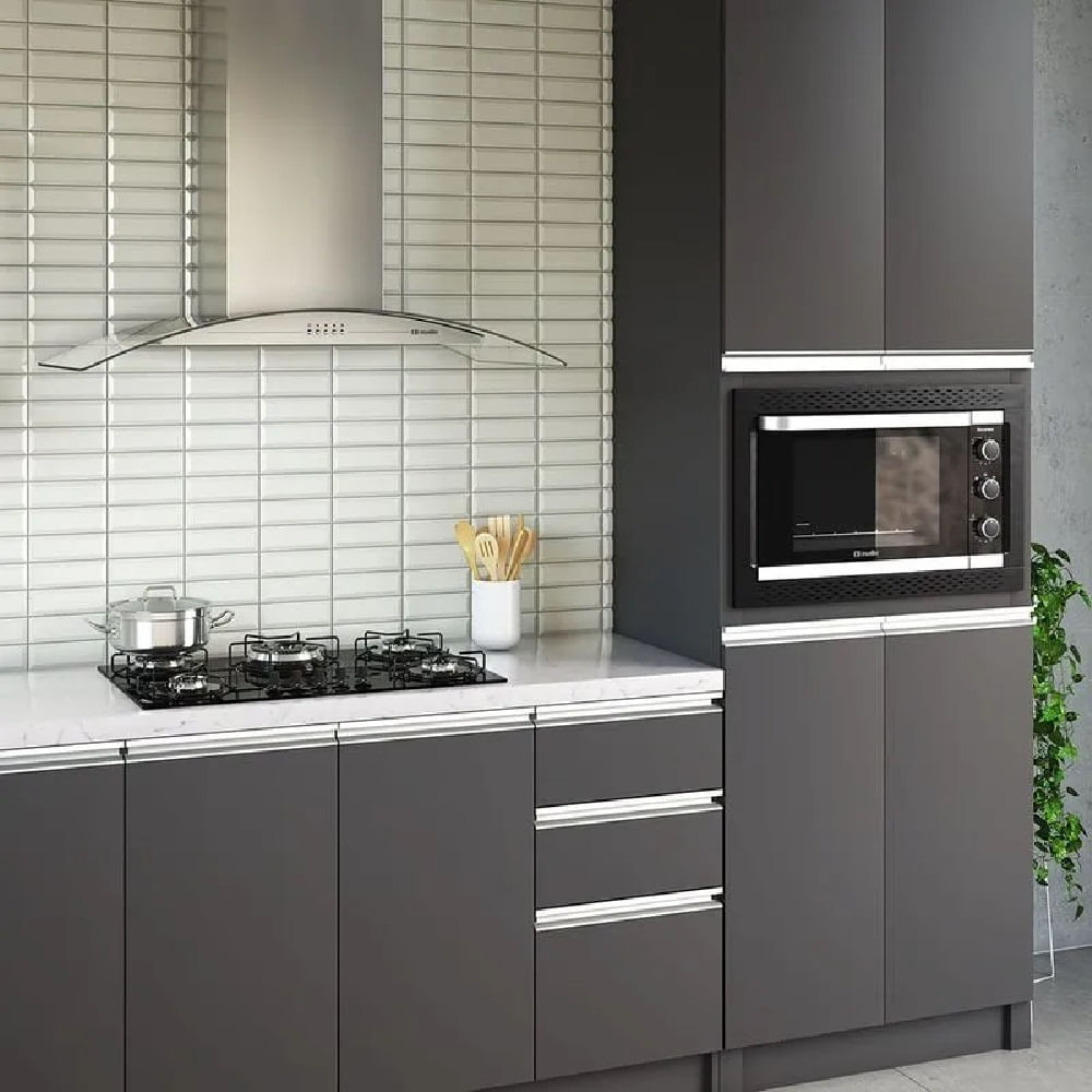 Cooktop a Gás Mueller 5 Bocas Tripla Chama Preto MCG135BG1 – Bivolt - Imagem 8