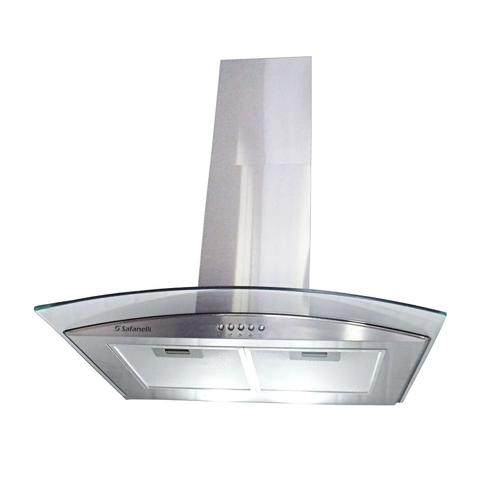 Coifa de Parede Safanelli 60cm Vidro Curvo Inox CVC60220 - 220 Volts - Imagem 3
