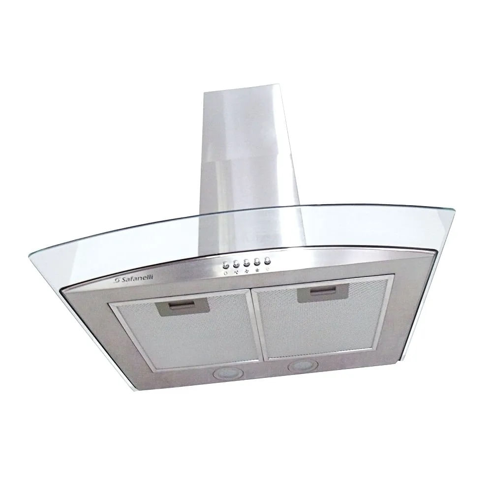 Coifa de Parede Safanelli 60cm Vidro Curvo Inox CVC60220 - 220 Volts - Imagem 6