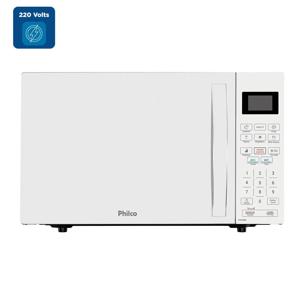 Micro-ondas Philco 28 Litros Branco PMO28BB – 220 Volts - Imagem 2