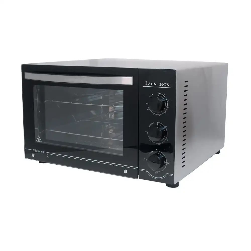 Forno Elétrico Safanelli 45 Litros Lady Com Migalheiro Inox FLP220 – 220 Volts