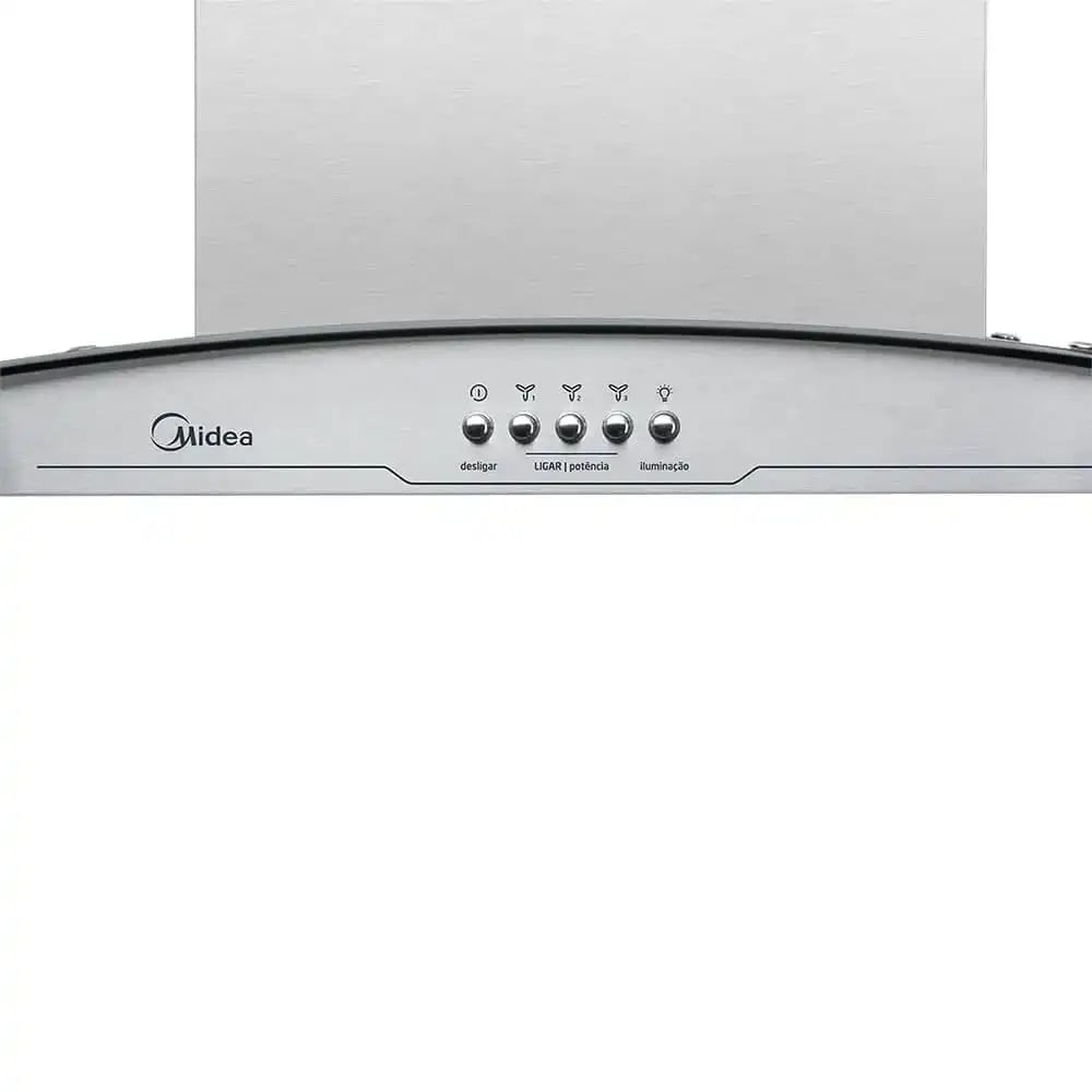 Coifa de Parede Midea 60cm Vidro Inox RGB601 - 127 Volts - Imagem 4