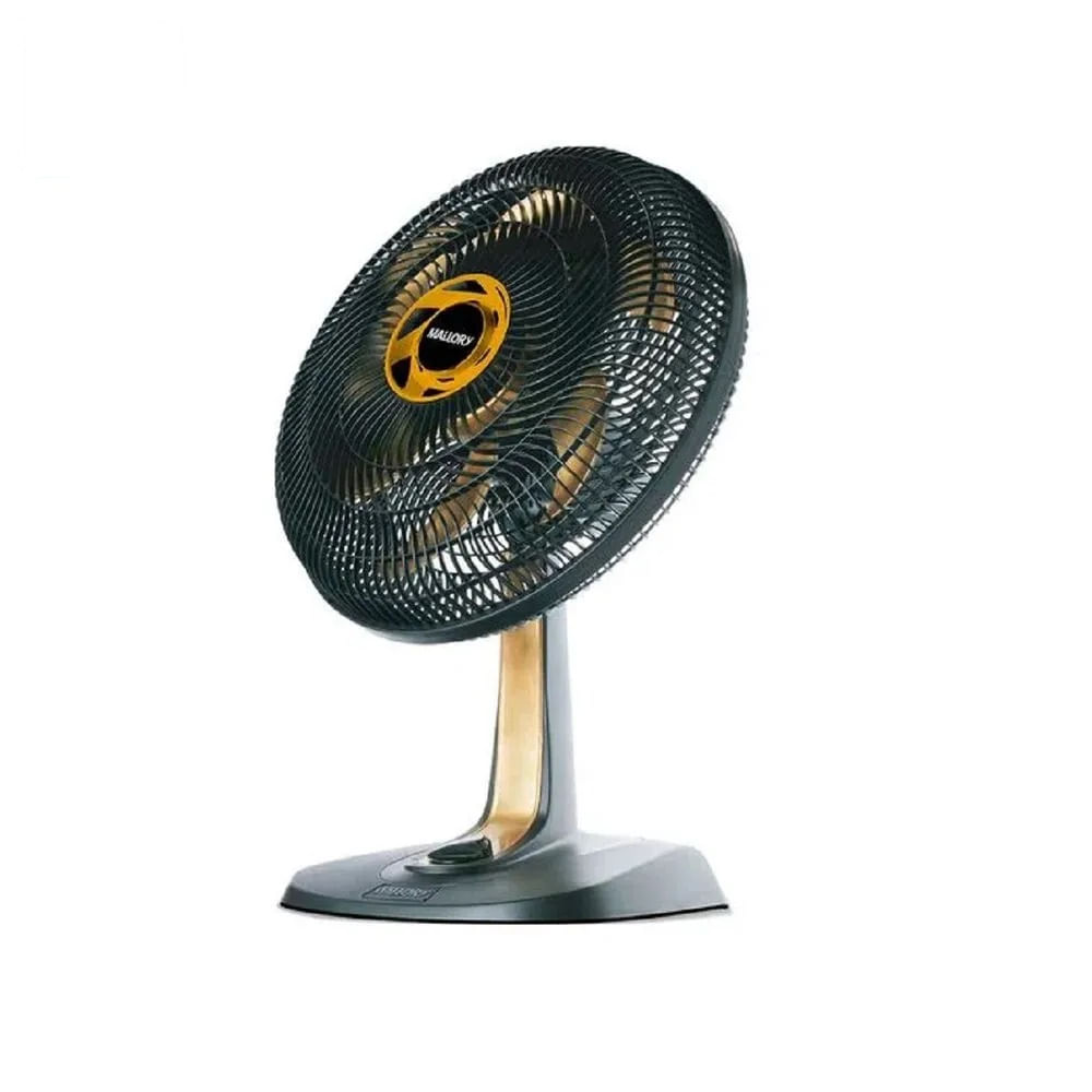 Ventilador de mesa 40cm Mallory TS40+ Preto e Dourado – 220 Volts - Imagem 3