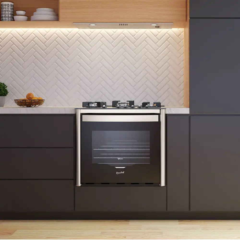 Fogão de Embutir Fischer 5 Bocas Gran Cheff - 220 Volts - Imagem 10