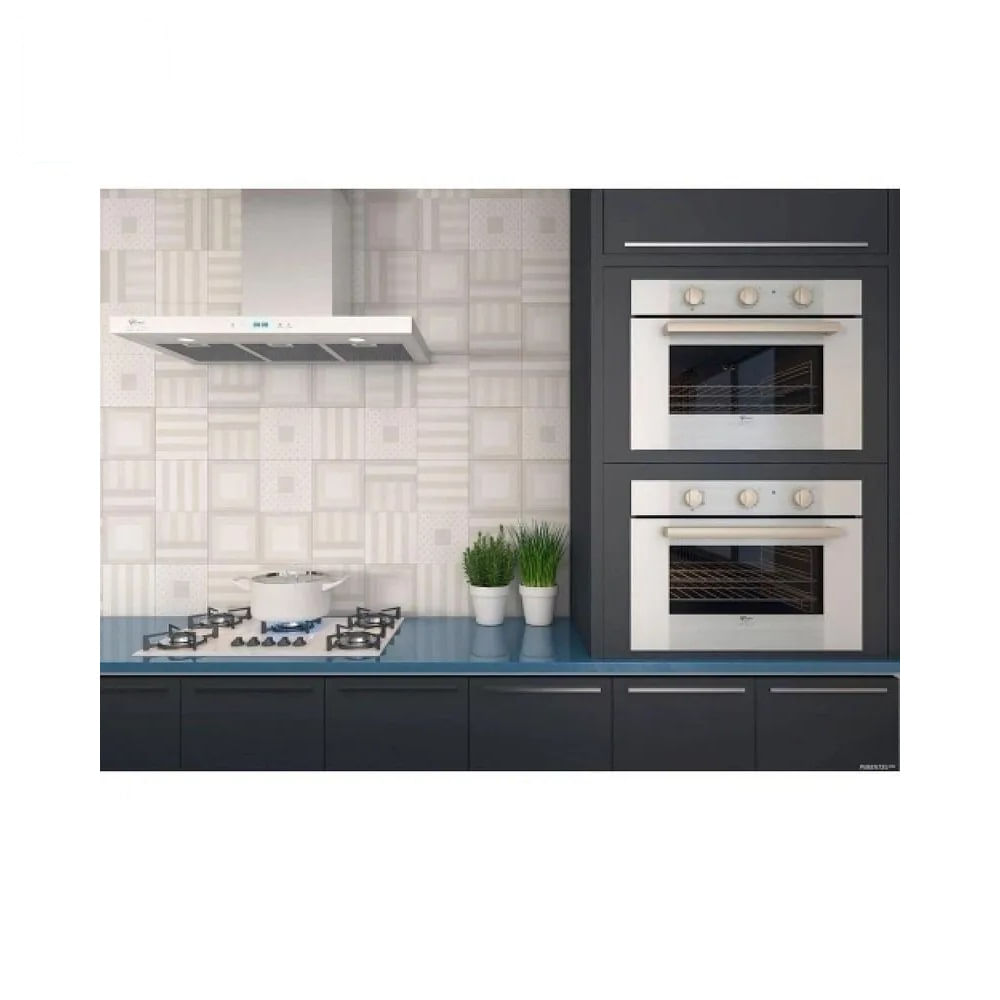 Coifa de Parede Fischer Infinity 90cm Vidro Branco – 220 Volts - Imagem 4