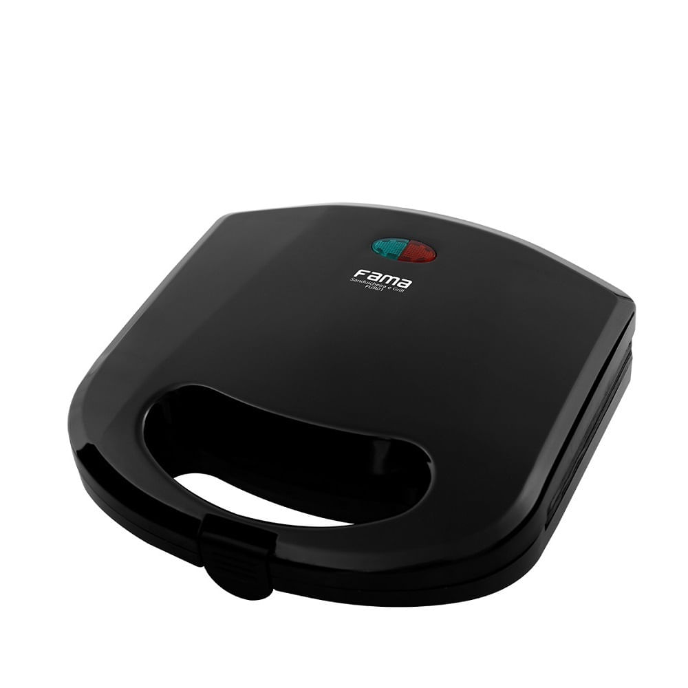 Sanduicheira e Grill Fama Antiaderente Preta FGR01 – 220 Volts