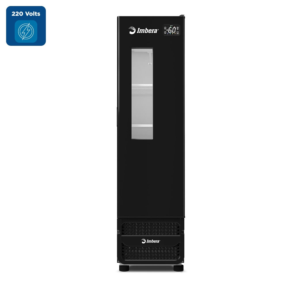Cervejeira Imbera 215 Litros Porta Window Padrão Preta CCV144 - 220 Volts - Imagem 2