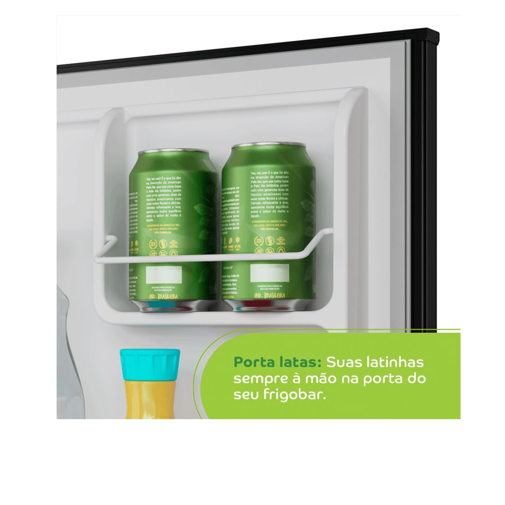 Frigobar Consul 47 Litros Preto CRC04AE – 220 Volts - Imagem 8