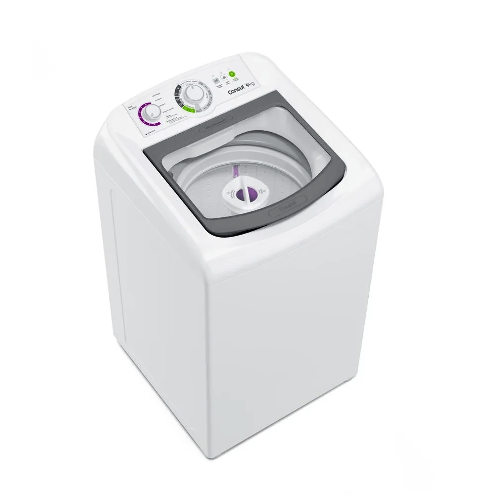 Lavadora de Roupas Consul 9Kg com Dosagem Econômica e Ciclo Edredom Branca CWB09BB – 220 Volts - Imagem 3