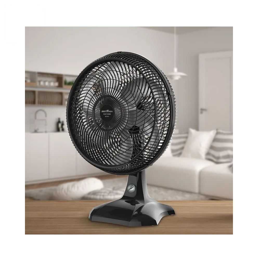 Ventilador de Mesa Britânia 40CM Preto BVT400 – 127 Volts - Imagem 6