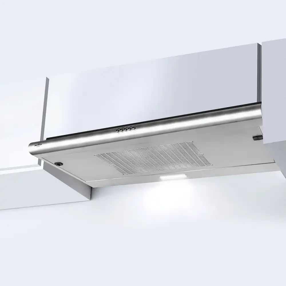 Depurador e Exaustor Britânia 2 em 1 Slim 3 Velocidades BDR90I Cinza – 127 Volts - Imagem 7