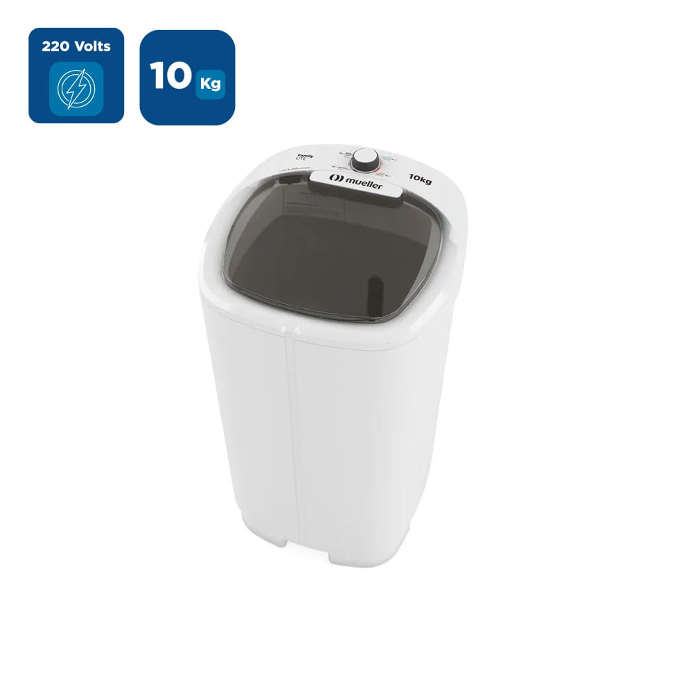 Lavadora de Roupas Mueller Family Lite 10 Kg Branca – 220 Volts - Imagem 2