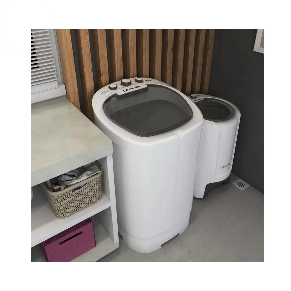 Lavadora de Roupas Mueller Family Lite 10 Kg Branca – 220 Volts - Imagem 10