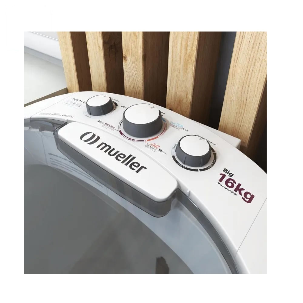 Lavadora de Roupas Mueller Family Lite 10 Kg Branca – 220 Volts - Imagem 11