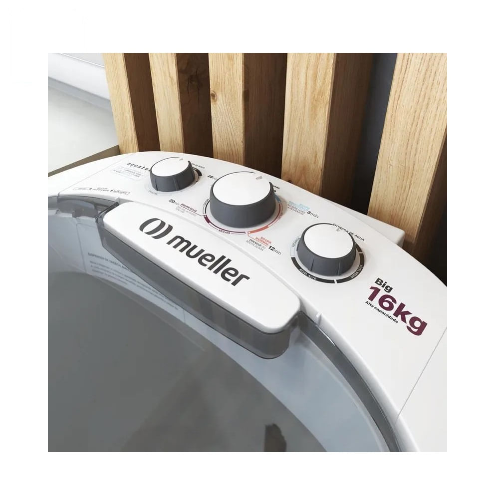 Lavadora de Roupas Mueller Family Lite 10 Kg Branca – 220 Volts - Imagem 12