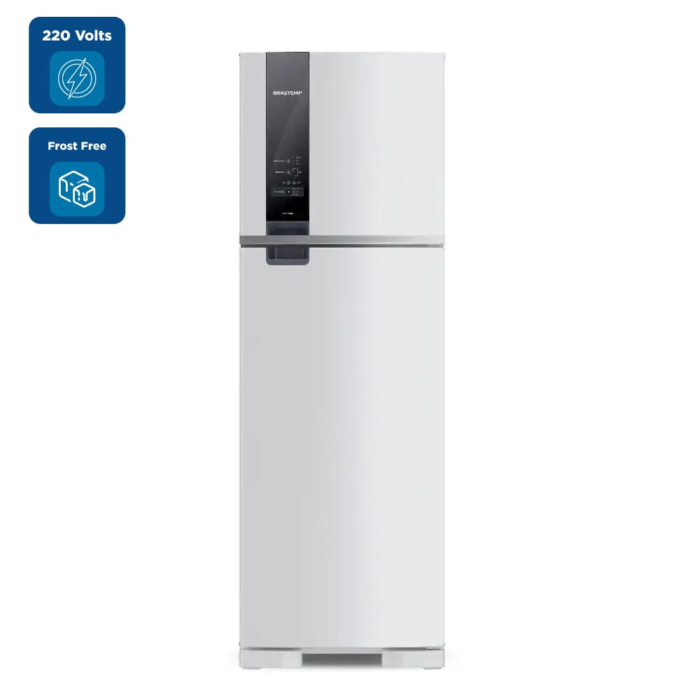 Refrigerador Brastemp 400 Litros Frost Free Duplex com Freeze Control Branco BRM54JB - 220 Volts - Imagem 2