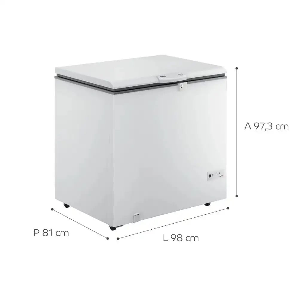 Freezer Horizontal Consul 309 Litros CHA31FB Branco 127 Volts - Imagem 4