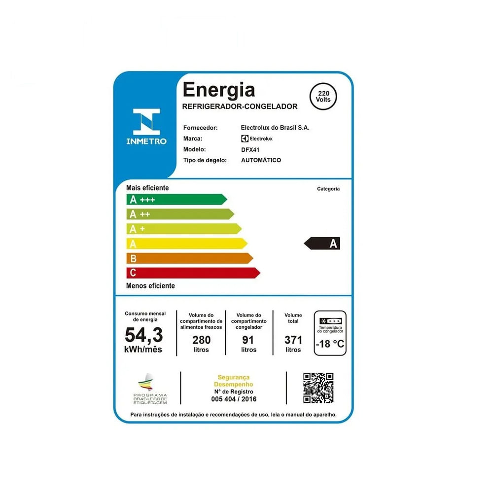 Refrigerador Electrolux Frost Free 371 Litros Inox DFX41 - 220 Volts - Imagem 11