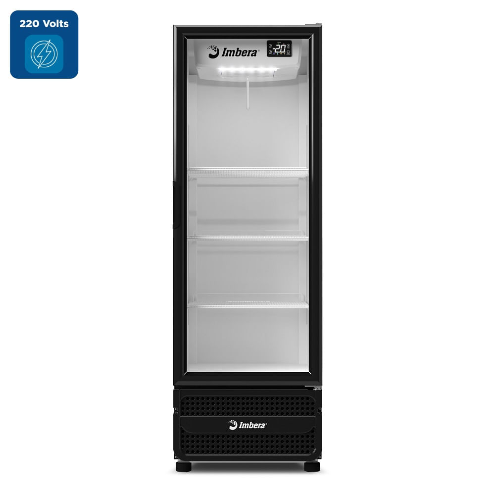 Cervejeira Imbera 538 Litros Porta de Vidro Padrão Preta CCV355 - 220 Volts - Imagem 2