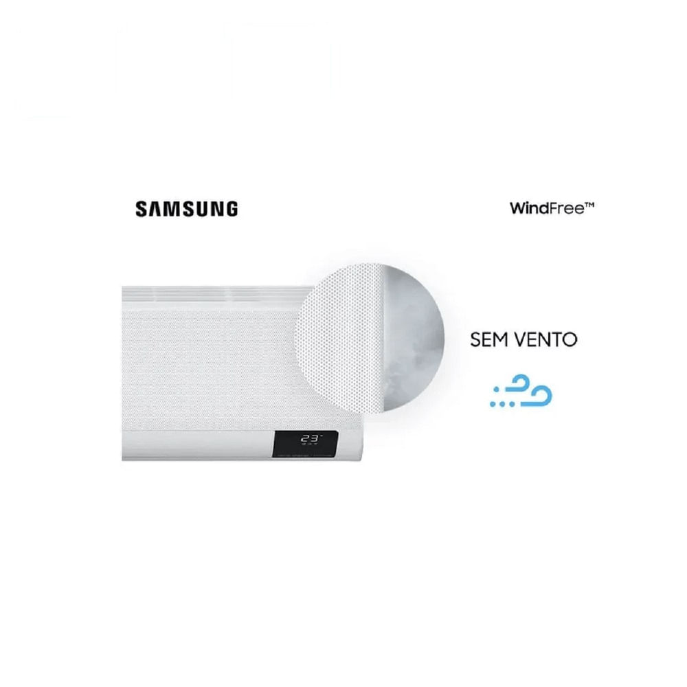 Ar Condicionado Split Samsung Inverter WindFree 22000 BTU/h Quente e Frio AR24TSHCBWKNAZ – 220 Volts - Imagem 4