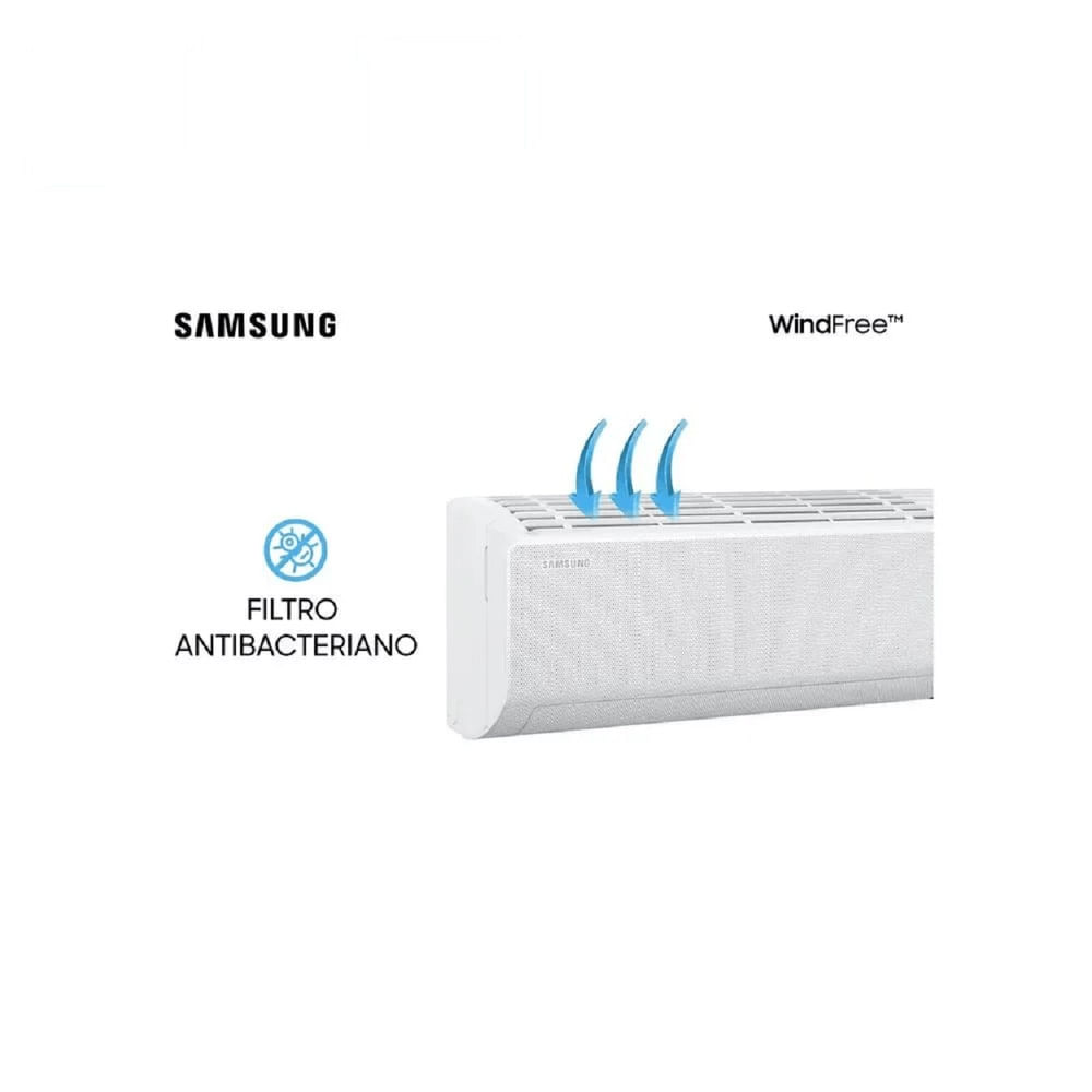 Ar Condicionado Split Samsung Inverter WindFree 22000 BTU/h Quente e Frio AR24TSHCBWKNAZ – 220 Volts - Imagem 6