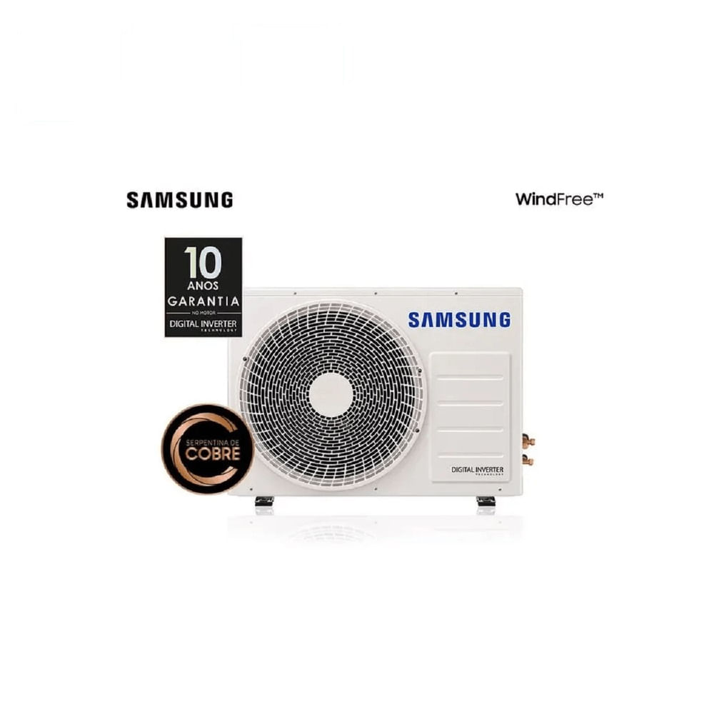 Ar Condicionado Split Samsung Inverter WindFree 22000 BTU/h Quente e Frio AR24TSHCBWKNAZ – 220 Volts - Imagem 7